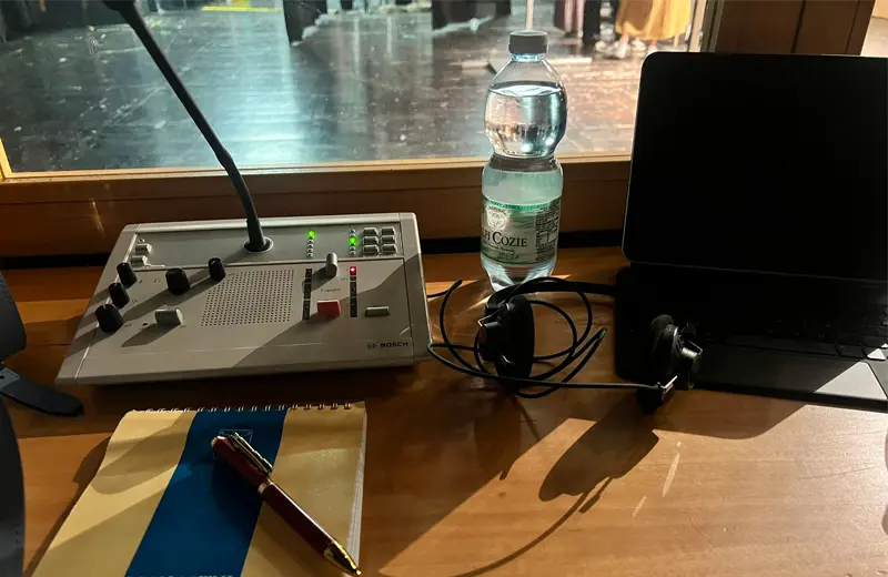 Interpretariato consecutivo a Chieti per incontri e presentazioni
